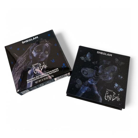 Tim Burton's Corpse Bride Beaming Butterfly Highlighter Sheglam - Picture 4 of 7